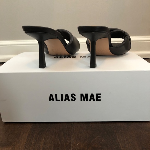 ALIAS MAE chocolate brown heel size 38 - Picture 3 of 7